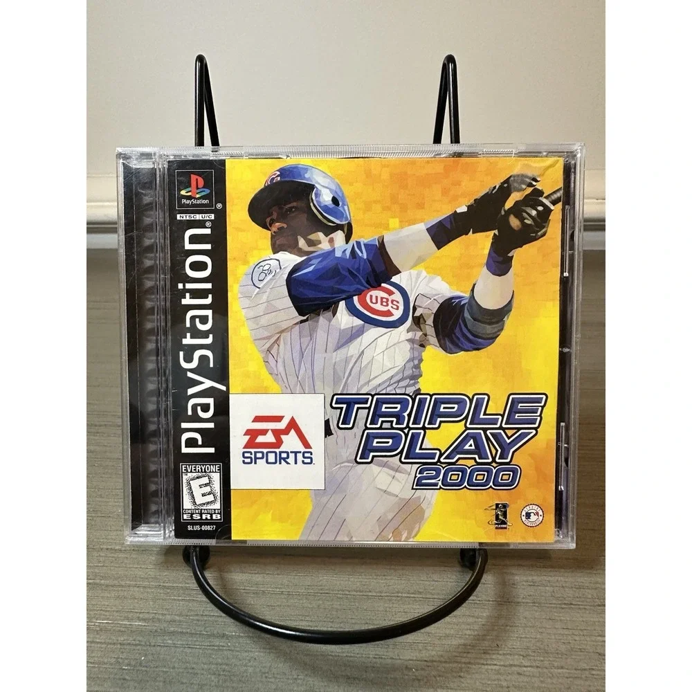PS1 EA Sports Triple Play Baseball Lot - 99 (Disc Only), 2000 CIB, 2001 CIB
